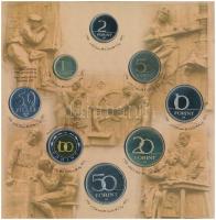 1999. 50f-100Ft (8xklf) forgalmi sor dísztokban. A tokon a ragasztás részben elengedett T:PP
Adamo ...