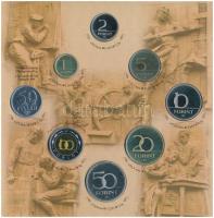 1999. 50f-100Ft (8xklf) forgalmi sor dísztokban. A tokon a ragasztás részben elengedett T:PP
Adamo ...