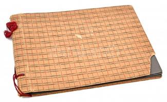 cca 1941 Cserneczky Béla alezredes fényképalbuma, kb. 35 db fotó és fotólap albumlapokra ragasztva, ...