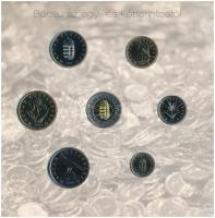 2008. 1Ft-100Ft (7xklf) "Búcsú az egy- és kétforintostól" forgalmi sor szettben T:BU 
Ada...