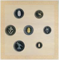 2008. 1Ft-100Ft (7xklf) + Mátyás denár Ag fantáziaverete (10g/0.999/27mm) "Reneszánsz emlékév&q...