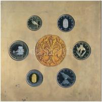 2012. 5Ft-200Ft (6xklf) elsőnapi veret, "Az első magyar aranyforint" forgalmi sor dísztokb...