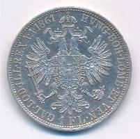 Ausztria 1861A 1Fl Ag "Ferenc József" T:1- patina, ph
Austria 1861A 1 Florin Ag "Fra...