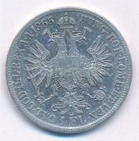 Ausztria 1865A 1Fl Ag "Ferenc József" T:2- patina, ph, karc
Austria 1865A 1 Florin Ag &qu...
