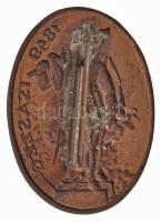 DN "1849 Isaszeg" Br jelvény (26x37mm) T:1-