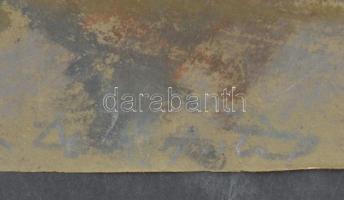 Deli Antal (1886-1960): Pihenő. Pasztell, papír, jelezve jobbra lent, sérült, 40x50 cm