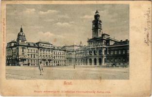 1902 Arad, Városháza. Divald műintézetéből / town hall (fl)