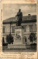 1904 Rimaszombat, Rimavská Sobota; Tompa Mihály szobor. Lévai Izsó kiadása / statue (EK)