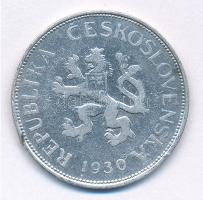 Csehszlovákia 1930. 5K Ag T:2- kis patina, ph 
Czechoslovakia 1930. 5 Korun Ag C:VF small patina, e...