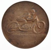 1930. "DAC (Dunántúli AC?) Pályaverseny" kétoldalas Br motorsport érem, "Huguenin&quo...