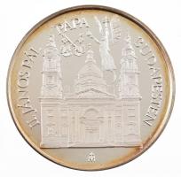 Fritz Mihály (1947-) 1991. "II. János Pál Pápa Budapesten / 1991. Augusztus 16-20." pereme...