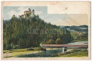 1908 Nedec, Niedzica (mai Lengyelország, Magas-Tátra); Nedecz vár. Feitzinger Ede No. 364. 1902/12 / Schloss Nedecz / Zamek Nedzica / castle (EK)