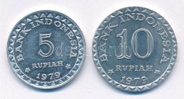 Indonézia 1979. 5R - 10R Al (2xklf) "Családalapítási Program" T:2
Indonesia 1979. 5 Rupia...