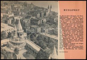 cca 1960-1970 Ungarn erwartet Sie, IBUSZ német nyelvű, képes turisztikai ismertető füzete, 68 p