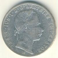 Ausztria /Olasz verdejel 1858M 1Fl Ag T:3/3-