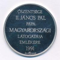 Fülöp Zoltán (1951-) 1991. "Őszentsége II. János Pál pápa magyarországi látogatása emlékére 199...