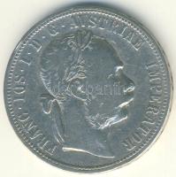 Ausztria 1885. 1Fl Ag T:3/3-