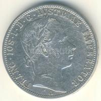 Ausztria 1861A 1Fl Ag T:3