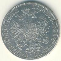 Ausztria 1861A 1Fl Ag T:3