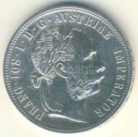 Ausztria 1877. 1Fl Ag T:2-