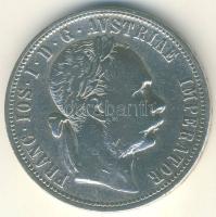 Ausztria 1878. 1Fl Ag T:3/3-