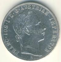 Ausztria 1857A 1Fl Ag T:2-/3+