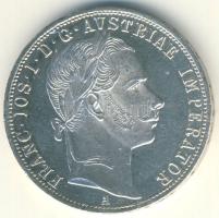 Ausztria 1861A 1Fl Ag T:2+ pici ph