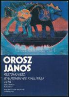 Orosz János festőművész gyűjteményes kiállítása. A katalógust tervezte: Horkay István. Bp.-Szekszárd, 1979, Műcsarnok-Balogh Ádám Múzeum. Gazdag képanyaggal, számos reprodukcióval illusztrálva. Kiadói tűzött papírkötés. + Jelzés nélküli absztrakt akt grafika, vegyes technika, papír, 21x14 cm