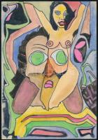 Orosz János festőművész gyűjteményes kiállítása. A katalógust tervezte: Horkay István. Bp.-Szekszárd...