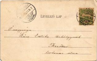 1904 Szarvas, Kir. Járásbíróság. Sámuel Adolf kiadása (EM)