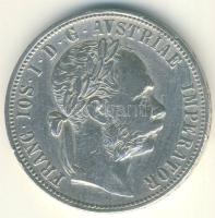 Ausztria 1887. 1Fl Ag T:3 ph, h