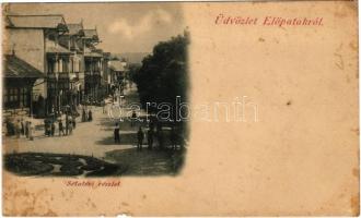 Előpatak, Valcele; Sétatéri részlet / promenade (vágott / cut)