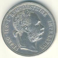 Ausztria 1878. 1Fl Ag T:2/3+