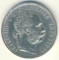 Ausztria 1887. 1Fl Ag T:2