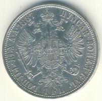 Ausztria 1887. 1Fl Ag T:2
