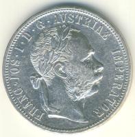 Ausztria 1878. 1Fl Ag T:2/3+