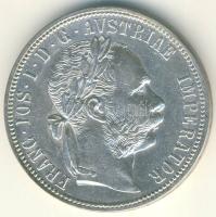 Ausztria 1883. 1Fl Ag T:2/2-