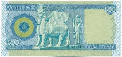 Irak 2004. 500D T:I- Iraq 2004. 500 Dinars C:AU Krause P#92