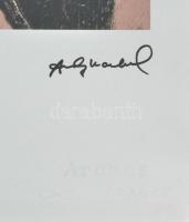 Andy Warhol (1928-1987): . Ofszet-litográfia, papír, jelzett a nyomaton. Kézzel sorszámozott 10/100 ...