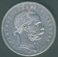 1869KB 1Ft Ag "Angyalos címer" T:2 pici ü.