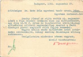 1941 Nemzeti Újság, Magyarország, Pest, Új Nemzedék, Képes Krónika. Előfizetési propaganda. Dr. Guth...