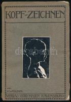 K. Wellner: Kopfzeichnen. Kurzgefaßte Anleitung zur zeichnerischen Darstellung des menschlichen Kopfes. Mit zahlreichen Bildern und Vorlagen hrsg. von - -. Ravensburg, ,Otto Maier, 1 t.+ IV+72+4 p.+8 t. Német nyelven. Kiadói papírkötés, szakadt borítóval.