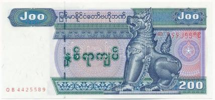 Mianmar DN (2004) 200K QB 4425589 T:I- Myanmar ND (2004) 200 Kyats QB 4425589 C:AU Krause P#78