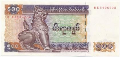 Mianmar DN (2004) 500K RS 5906908 T:II hullámos papír Myanmar ND (2004) 500 Kyats RS 5906908 C:XF wavy paper Krause P#79