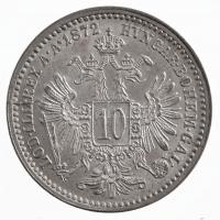 Ausztria 1872. 10kr Ag Ferenc József T:1-  Austria 1872. 10 Kreuzer Ag Franz Joseph C:AU Krause KM#2206