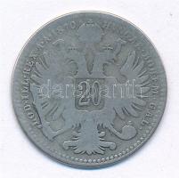 Ausztria 1870. 20kr Ag "Ferenc József" T:3 
Austria 1870. 20 Kreuzer Ag "Franz Josep...
