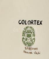 Zsolnay díszváza, kézzel festett porcelán, jelzett, festő: Vaucsa Vali, hibátlan, m:42cm