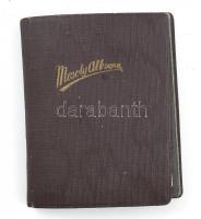 cca 1941 Gyermekfotók. Mosolyalbum. 20 db képpel 4x6 cm