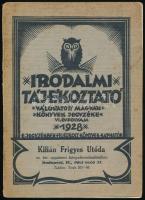 1928 Irodalmi tájékoztató. Válogatott magyar könyvek jegyzéke. VI. évf. 1928. Bp., 1928., Révai. Kiadói kissé foltos papírkötés.