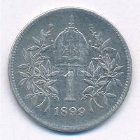 Ausztria 1899. 1K Ag "Ferenc József" T:3 
Austria 1899. 1 Corona Ag "Franz Joseph&qu...